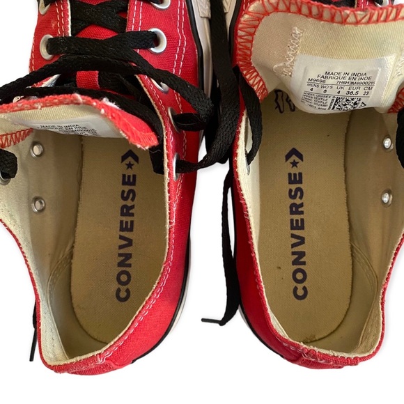 Converse All Star Classic Low Top Red Chucks | 6 (4 Men) - Picture 3 of 8